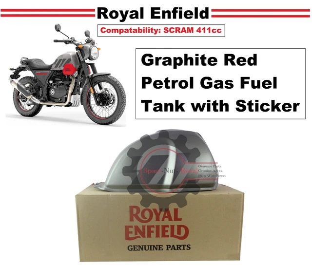 SAC DE VALISES Royal Enfield RH, ROUGE ET KIT DE MONTAGE DISQUE Pour