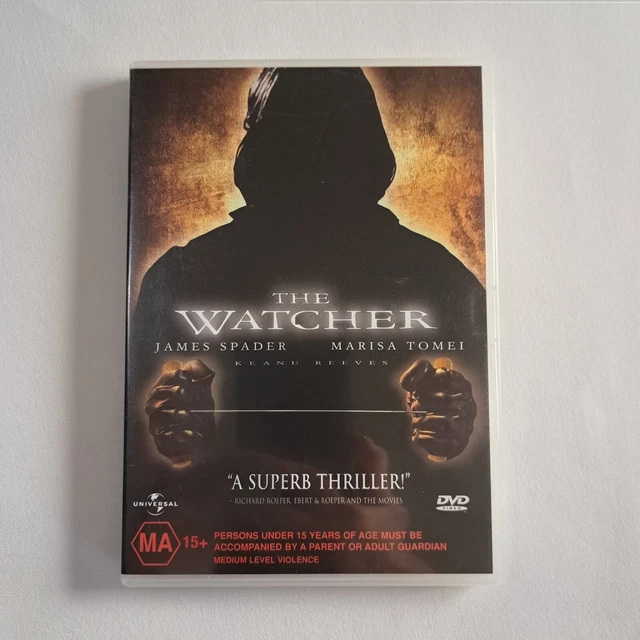 The Watcher 2000 DVD Thriller Keanu Reeves Marisa Tomei region 4 LLM1