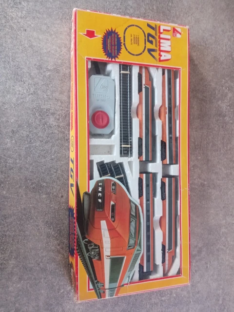 Coffret Lima HO TGV Sud-Est Complet (non Testé) - Maquette Train électrique