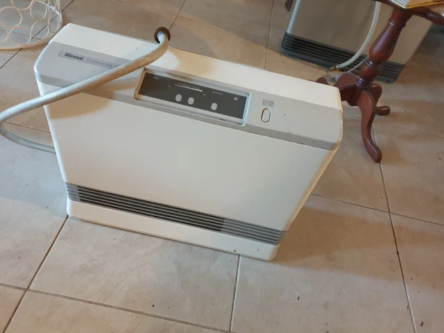 RINNAI CONVECTOR NATURAL GAS HEATER MODEL RCE-417H 17MJ, working condition  $119.99 - PicClick AU