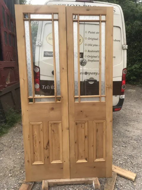 Made to Measure - Internal Pair French Doors Reclaimed Timber
