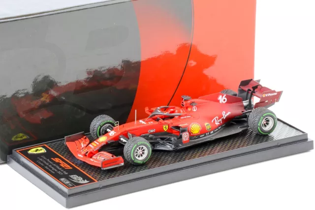 1:43 BBR Ferrari SF21 Gp Della Emilia Romagna 2021 C.Leclerc Rain Modèle - Limi