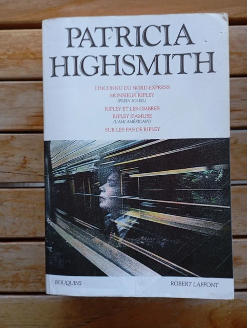 PATRICIA HIGHSMITH L'INTÉGRALE Tom Ripley en 5 romans (Bouquins Laffont ...