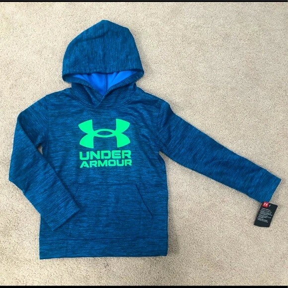 Under armour Bambini Ragazzi Ua Grande Logo Twist Pile Felpa Misura 4 Salva 50%