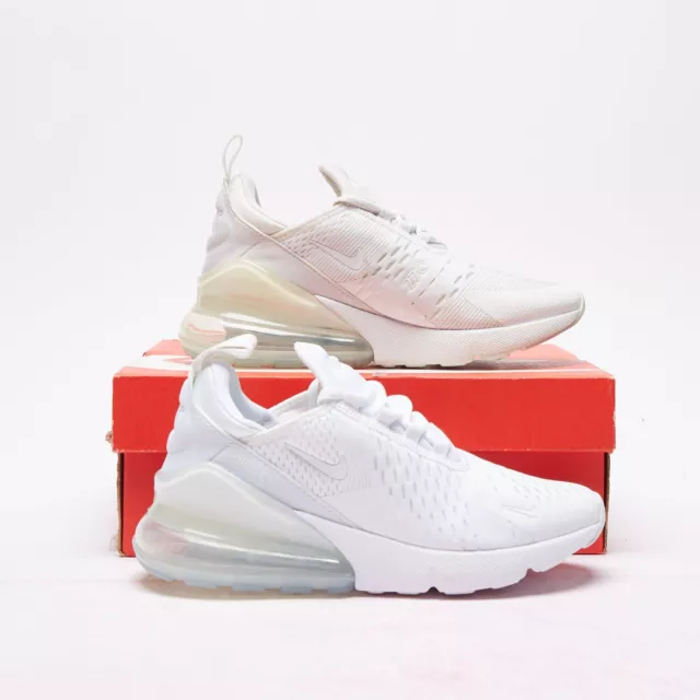 NIKE Air Max 270 Junior White SIZE 3 Trainers