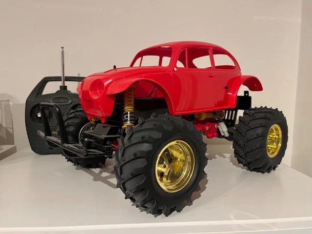 Monster 3 VINTAGE TAMIYA MONSTER Beetle 58060 with ReRe Bodyshell 1:10 £99.76 ...