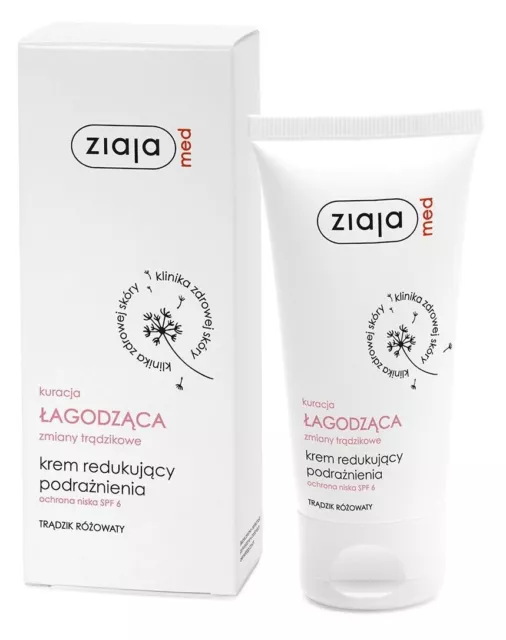 Ziaja Med Rosacea Soothing Treatment Anti-Irritation Day Cream Spf6