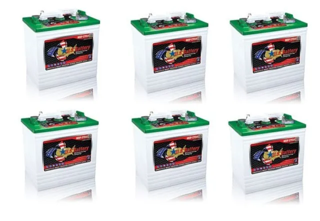 Replacement Battery For Us Us125-6-Pack 12V