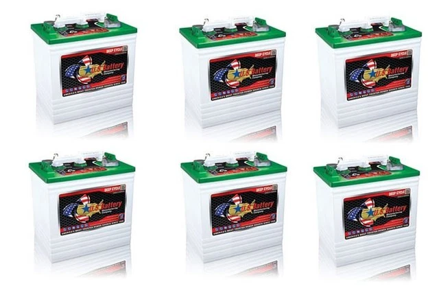 Replacement Battery For Us Us125-6-Pack 12V