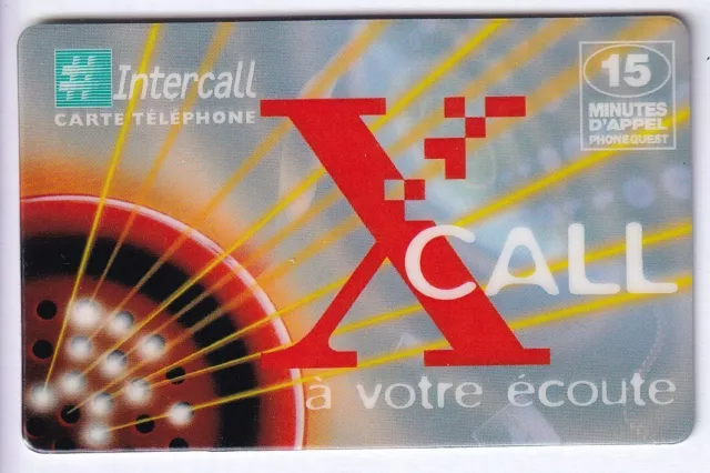 France Telecarte / Phonecard  Prepayee .. 15Mn Intercall Privee Xerox Test N°/00