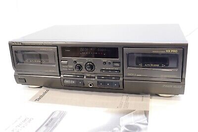 TECHNICS RS-TR474M2 Twin Cassette Tape Deck with power loading
