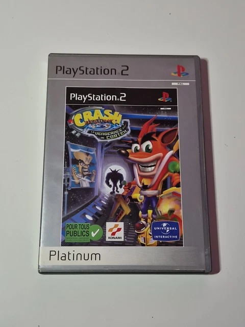 Jeu PS2 – Crash Bandicoot : La Vengeance De Cortex – Bon état – PlayStation 2