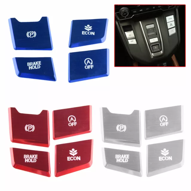 Interior Gear Shift Box Panel Button Cover Trim Fit For Honda CR-V 2017-2020