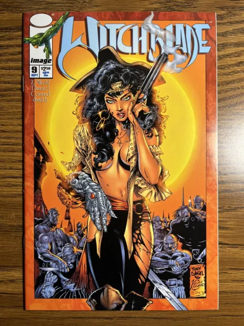 Witchblade 9 Gorgeous Tony Daniel Variant Cover Image Top Cow Comics 1996