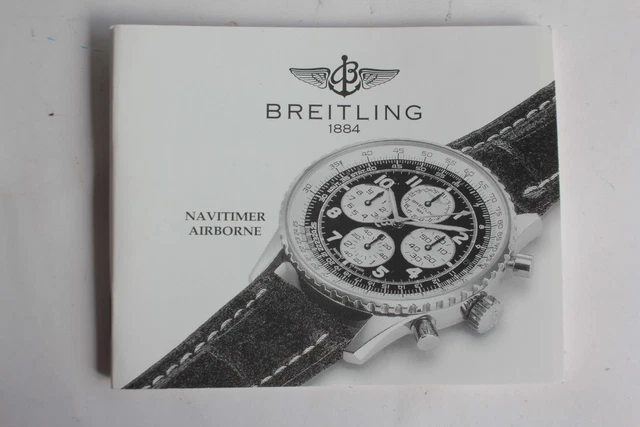 Notice D'origine Breitling Pour Montre Chrono Sextant - Occasion
