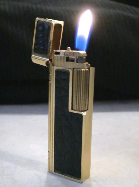 Briquet Ancien [> MYON édition Spécial CROCO <] Lighter  Feuerzeug Accendino