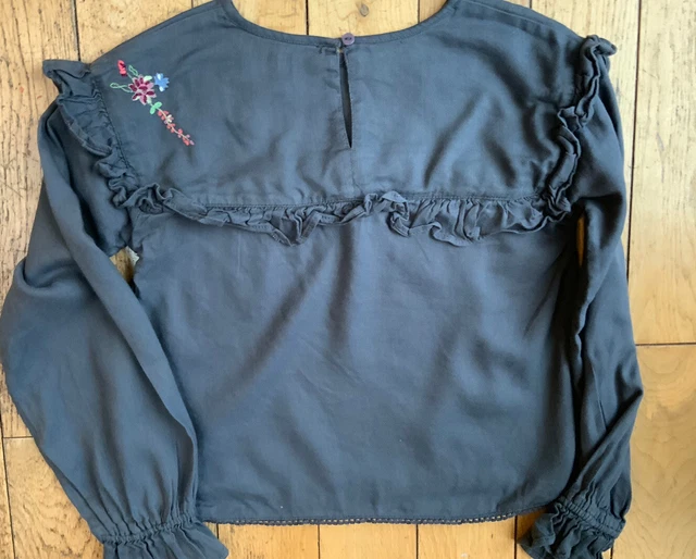 NEXT CLOTHING BUNDLE GIRLS Top Embroidered Shirt Summer Uk Age 10 Size Leggings 8