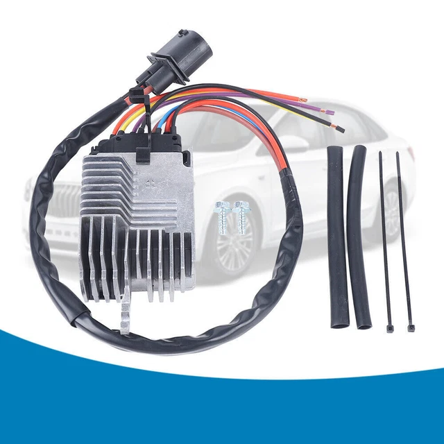Radiator Cooling Fan Control Module Fit For 2002-09 Audi A4 Quattro & 2002-03 A6