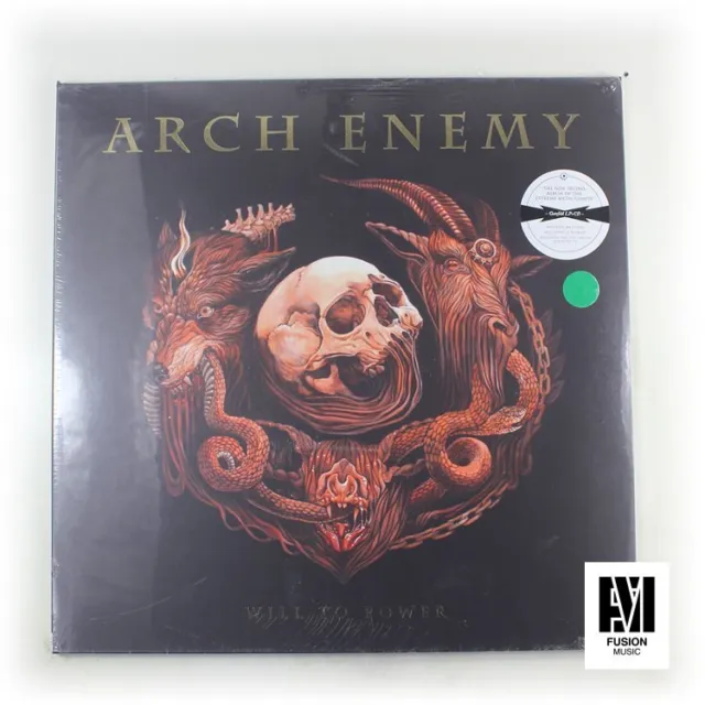 Arch Enemy – Will To Power 88985458371 EU Green Dark Vinyl, LP+CD Album Limited