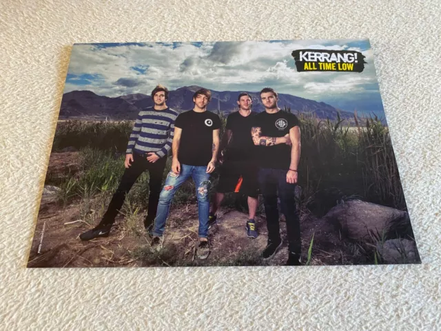 Post.26 Magazine Poster 11X8" All Time Low