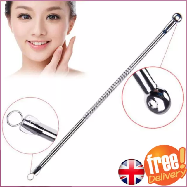 Blackhead Extractor Remover Tool Comedone Facial Spot Pimple Acne Uk