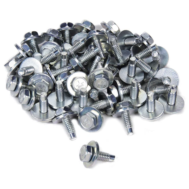 Allstar Performance ALL16552-50 Body Bolt Kit - 1/4-20 in Thread - 3/4 in Long
