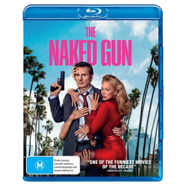 THE NAKED GUN Blu ray Liam Neeson, Pamela Anderson Region Free £21.
