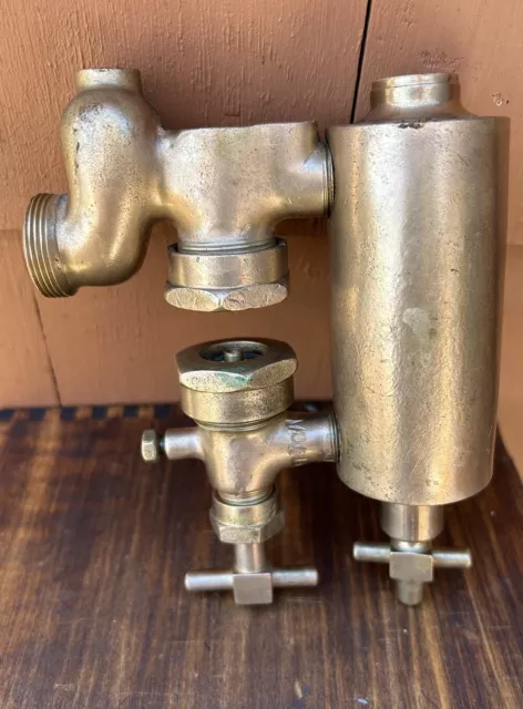 Lunkenheimer Junior Hydrostatic Oiler Hit Miss Steam Brass Parts Piece