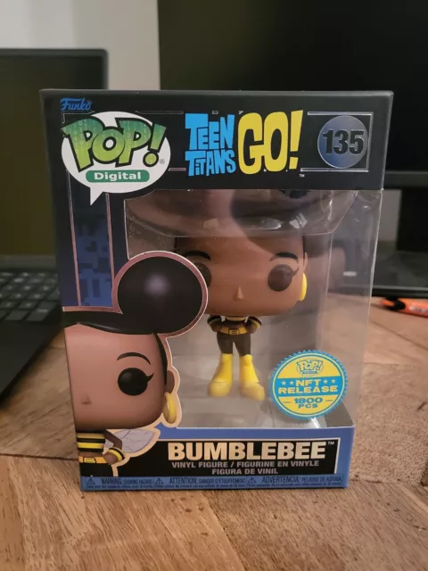 Bumblebee Teen Titans Go Funko Pop Vinyl Digital Physical Ltd 1800