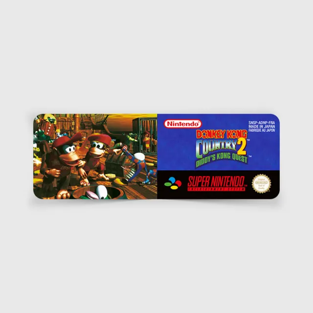 Étiquette SNES / Label : Donkey Kong Country 2