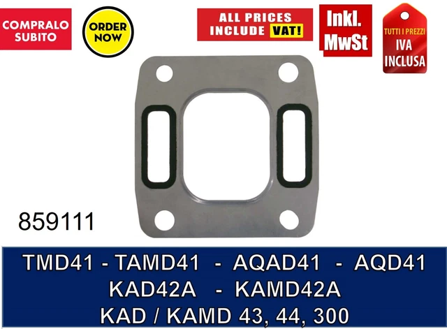 5 Anodes Zinc Volvo Penta - Pour Moteurs KAD KAMD DP HS - Remplace 3838499