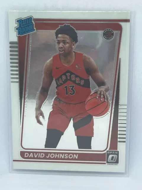 David Johnson Rookie 2021-22 Panini Donruss Optic Basketball No. 193