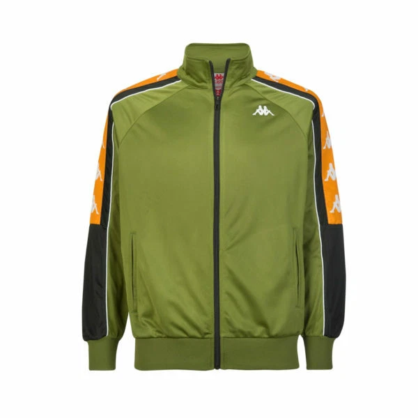 FELPA TUTA KAPPA Banda 222 Ahran Regular TAGLIA XL VERDE EUR 29 90