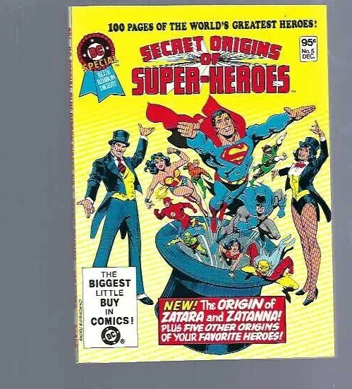 Dc  Special Blue Ribbon Digest  5 - Secret Origins   - Nm- 9.2      - Dc