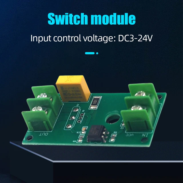 1 CHANNEL SCR Switch Module DC3-24V SSR Module Thyristor Relay Switch ...