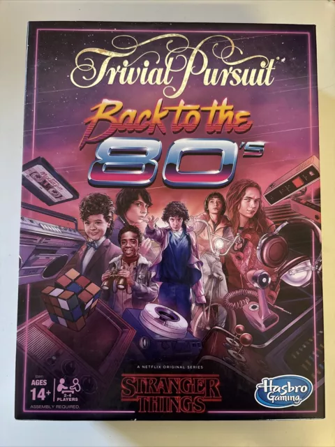 Hasbro Trivial Pursuit Netflix's Stranger Things Back to the 80s Edition...