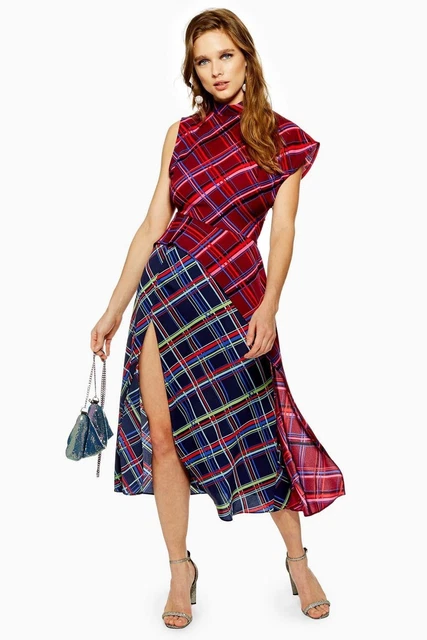 Topshop sales tartan dress