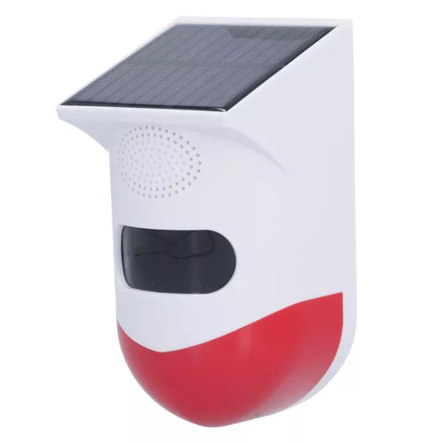 Motion Sensor Alarm Motion Sensor Flashing Light Lamp Solar Strobe Light For