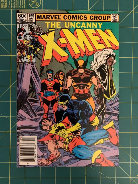 Uncanny X-Men #155 - Mar 1982 - Vol.1 - Newsstand Edition - Minor Key - (8902)