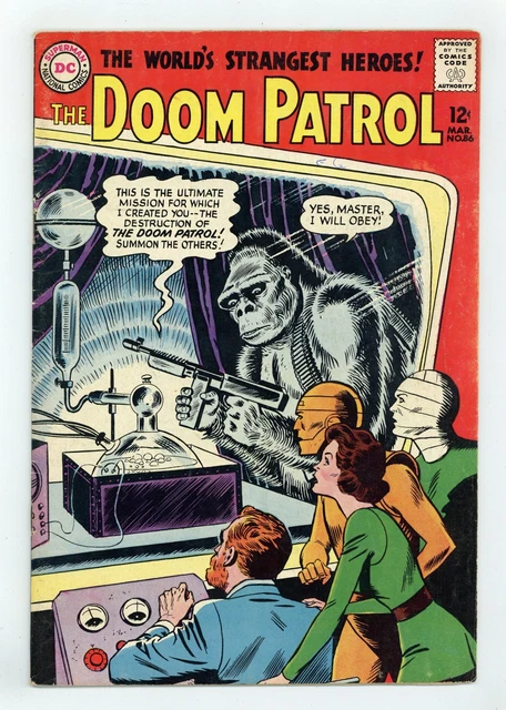 Doom Patrol #86 VG 4.0 1964