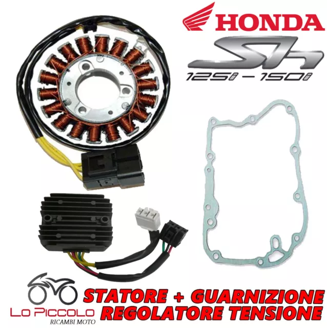 Kit Statore + Guarnizione + Regolatore Per Honda Pes Ps Sh 125 150 2011 2012