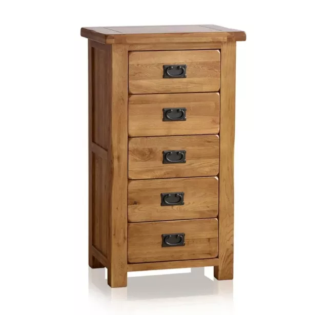 Oak furniture land shop tallboy