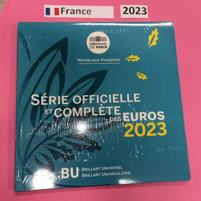 COFFRET BU 8 pièces  FRANCE 2023 Monnaie de Paris  neuf sous Blister  🇫🇷