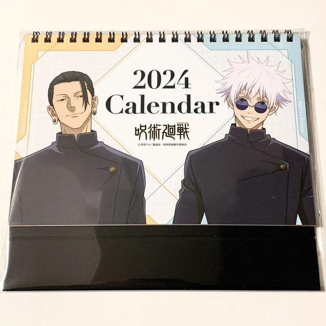 JUJUTSU KAISEN 2024 Desk Calendar Hidden Inventory ver. Satoru Gojo & Geto etc 29.90 PicClick