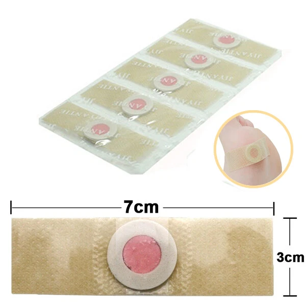 100 O 200 Cerotti Disintossicanti Per Piedi – Rimozione Tossine Con Patch Alle Erbe JES - Foto 3