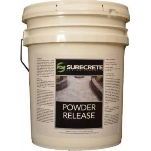 STAMPED CONCRETE POWDER Release (30lb). Colored Concrete Release Agent