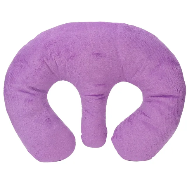 Almohada de soporte para senos salón de belleza SPA masaje almohada para el pecho cojín púrpura