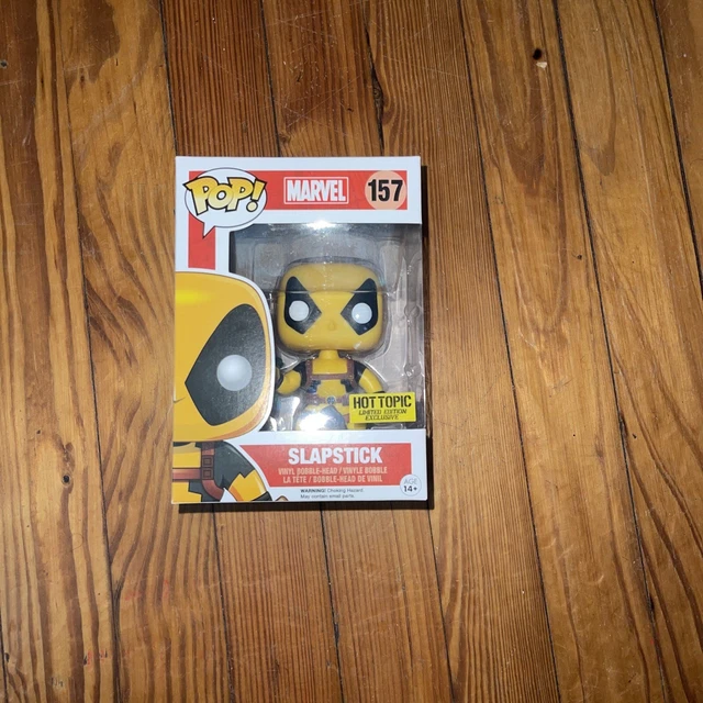 Funko Pop! #157 Deadpool Hot Topic Exclusive Marvel Slapstick Brand New