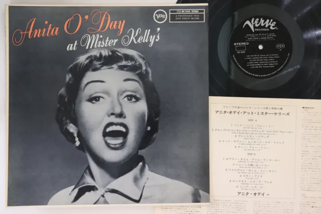 LP ANITA O'DAY At Mister Kelly's MV2040 VERVE RECORDS JAPAN Vinyl