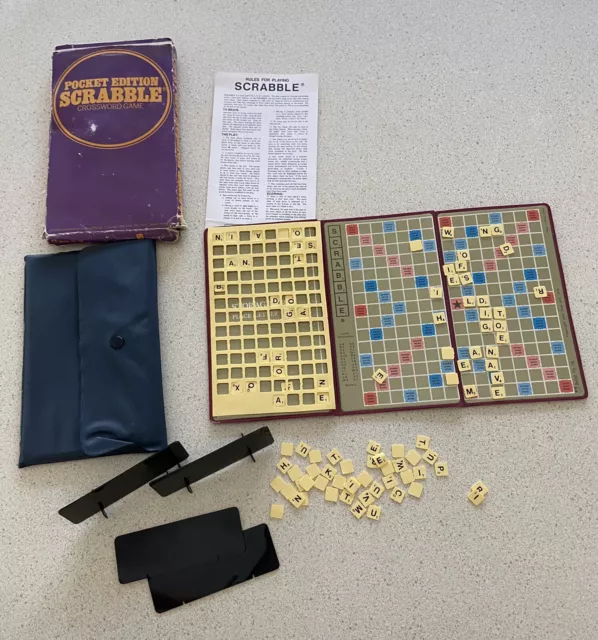 Vintage Scrabble Board Game - 1979 Murfett